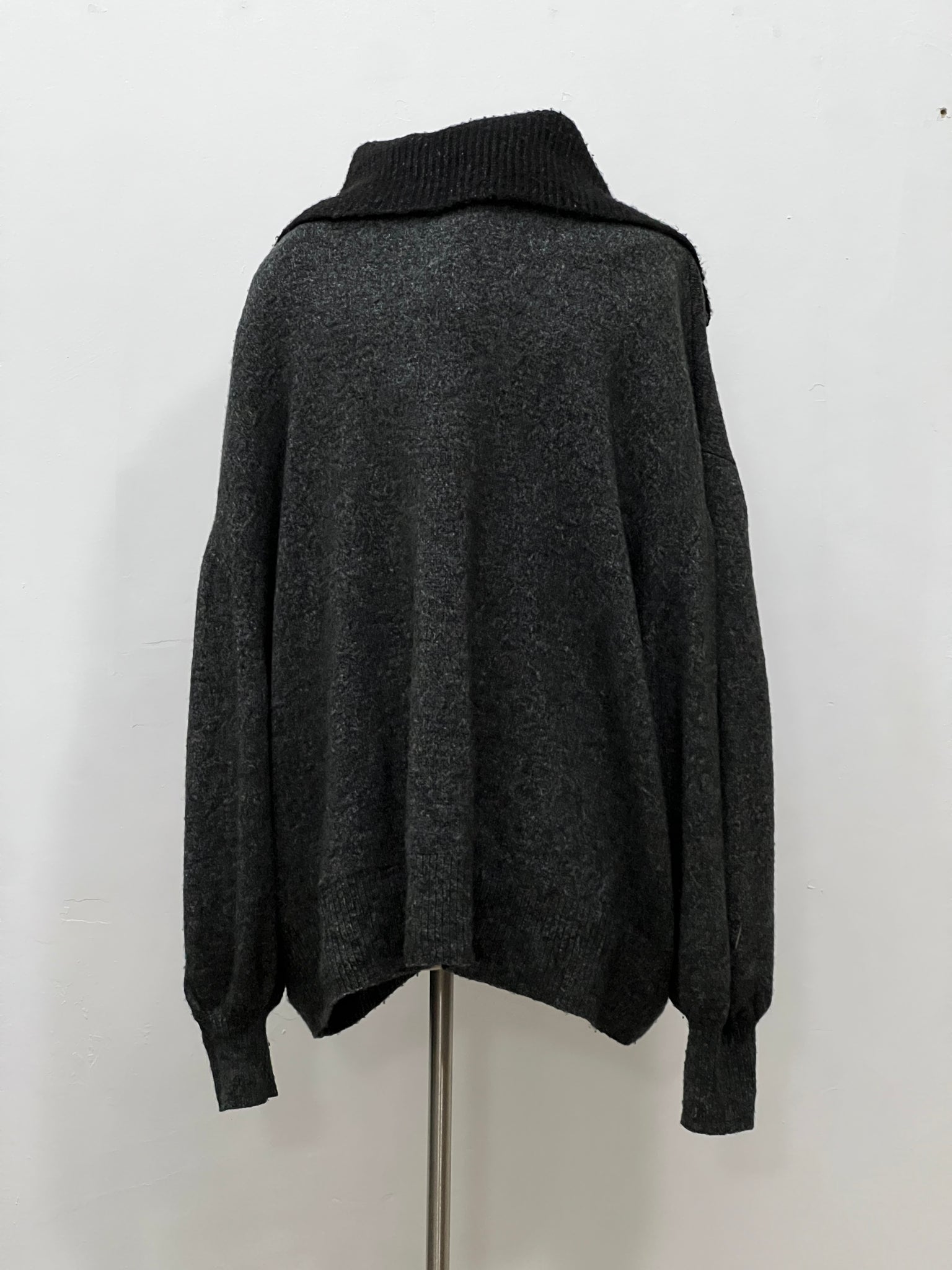 runway piece reworked jumper grey