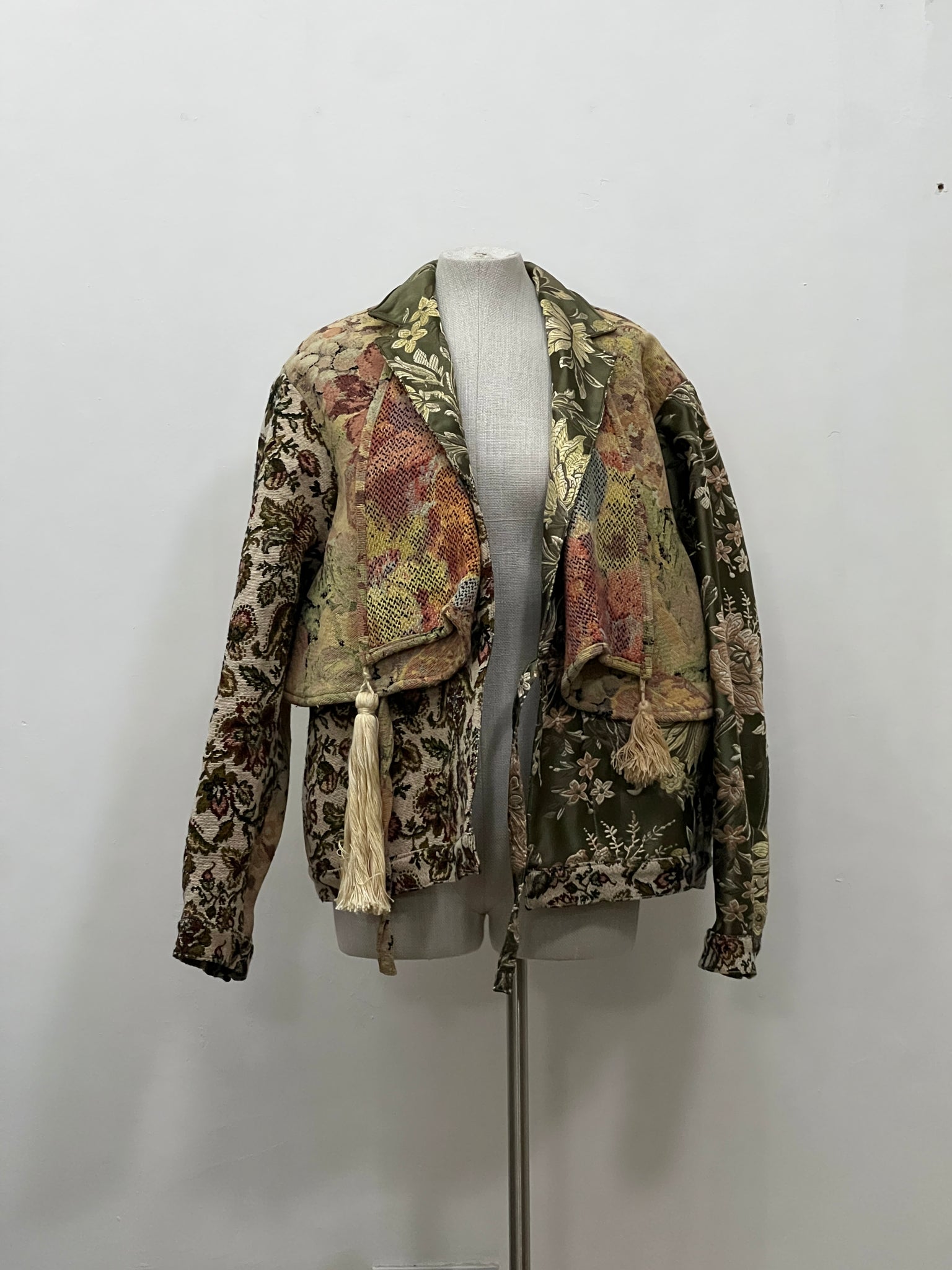 runway reworked tassle jacket