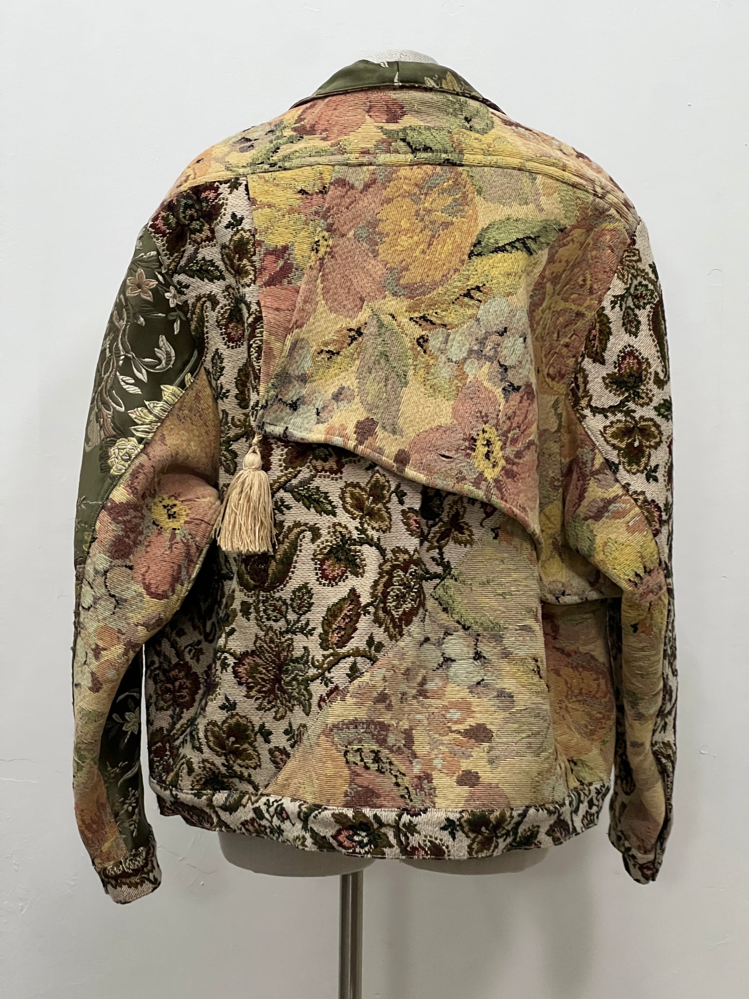 runway reworked tassle jacket