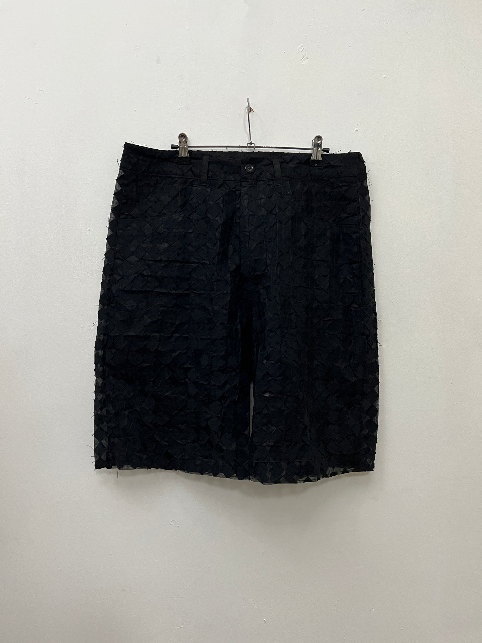 runway sample shorts