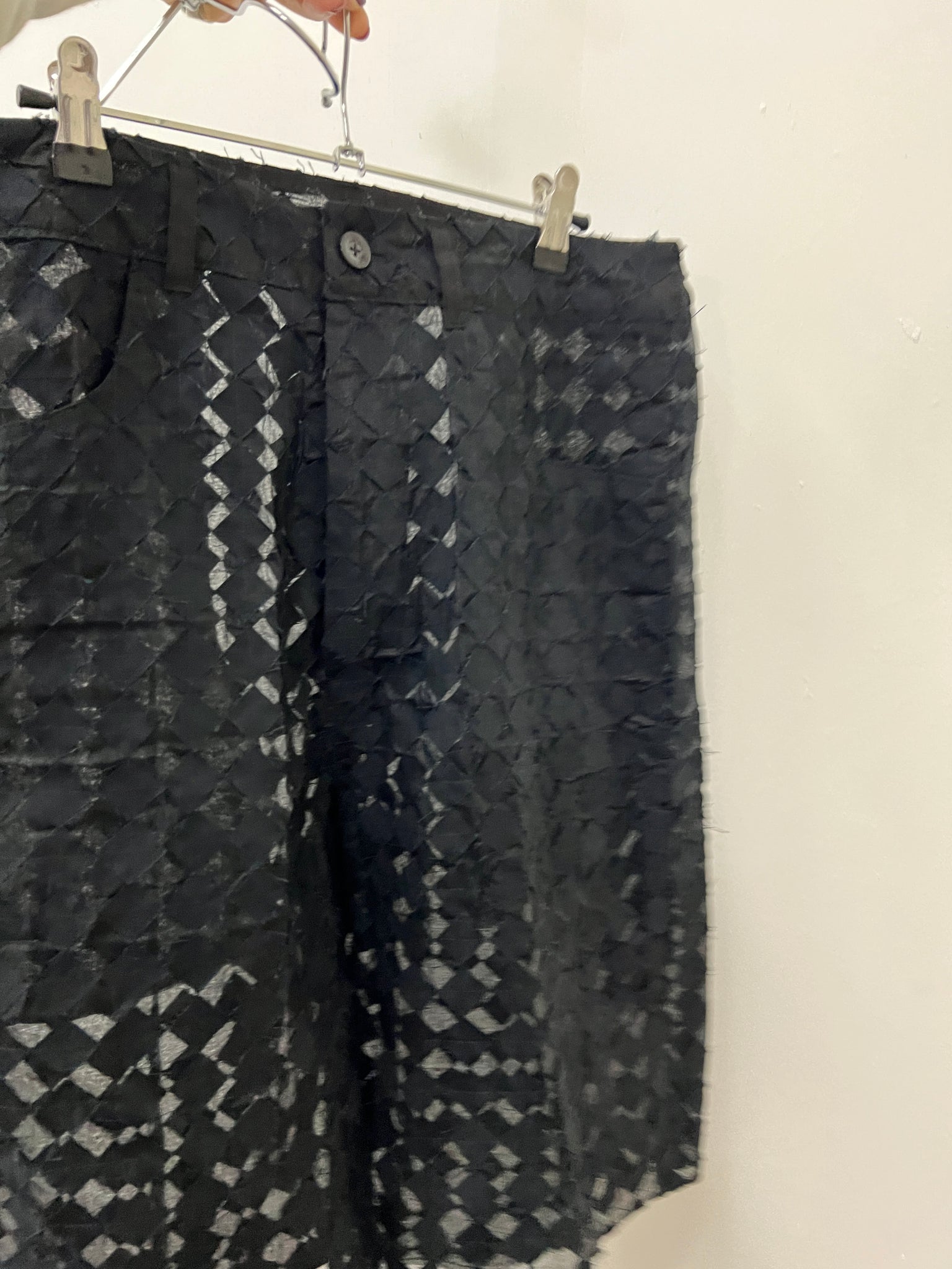 runway sample shorts