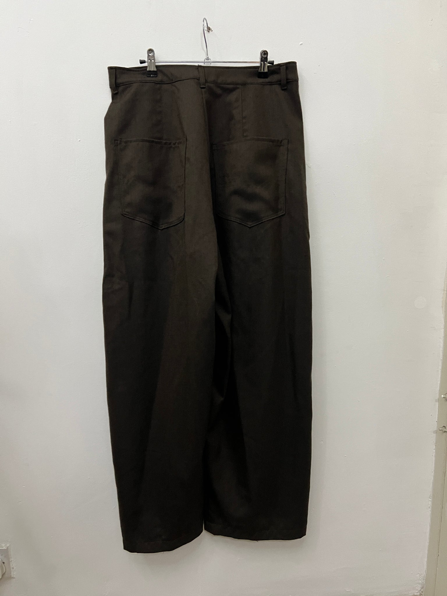 runway sample trousers