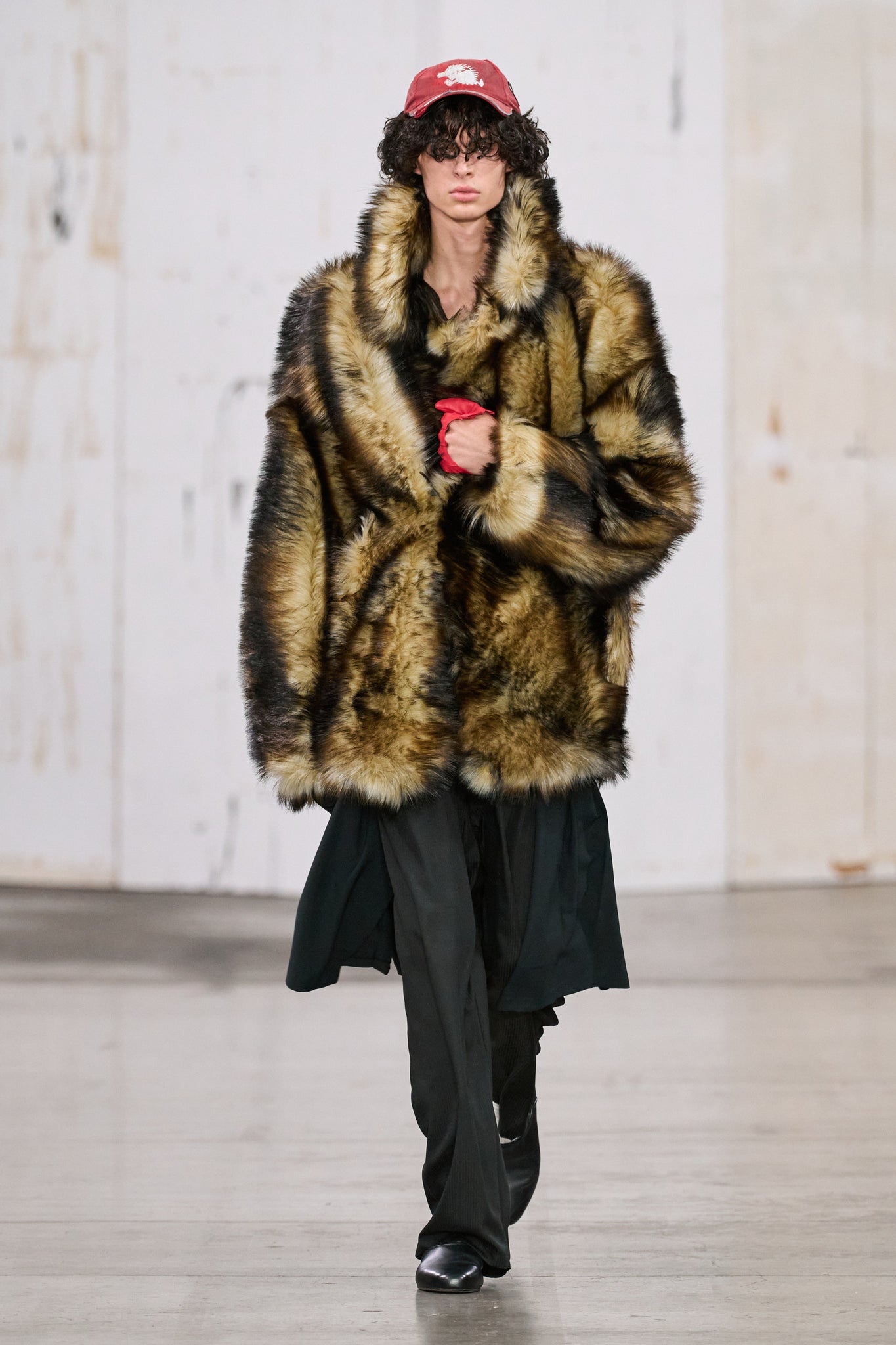 ROWS FAUX FUR COAT