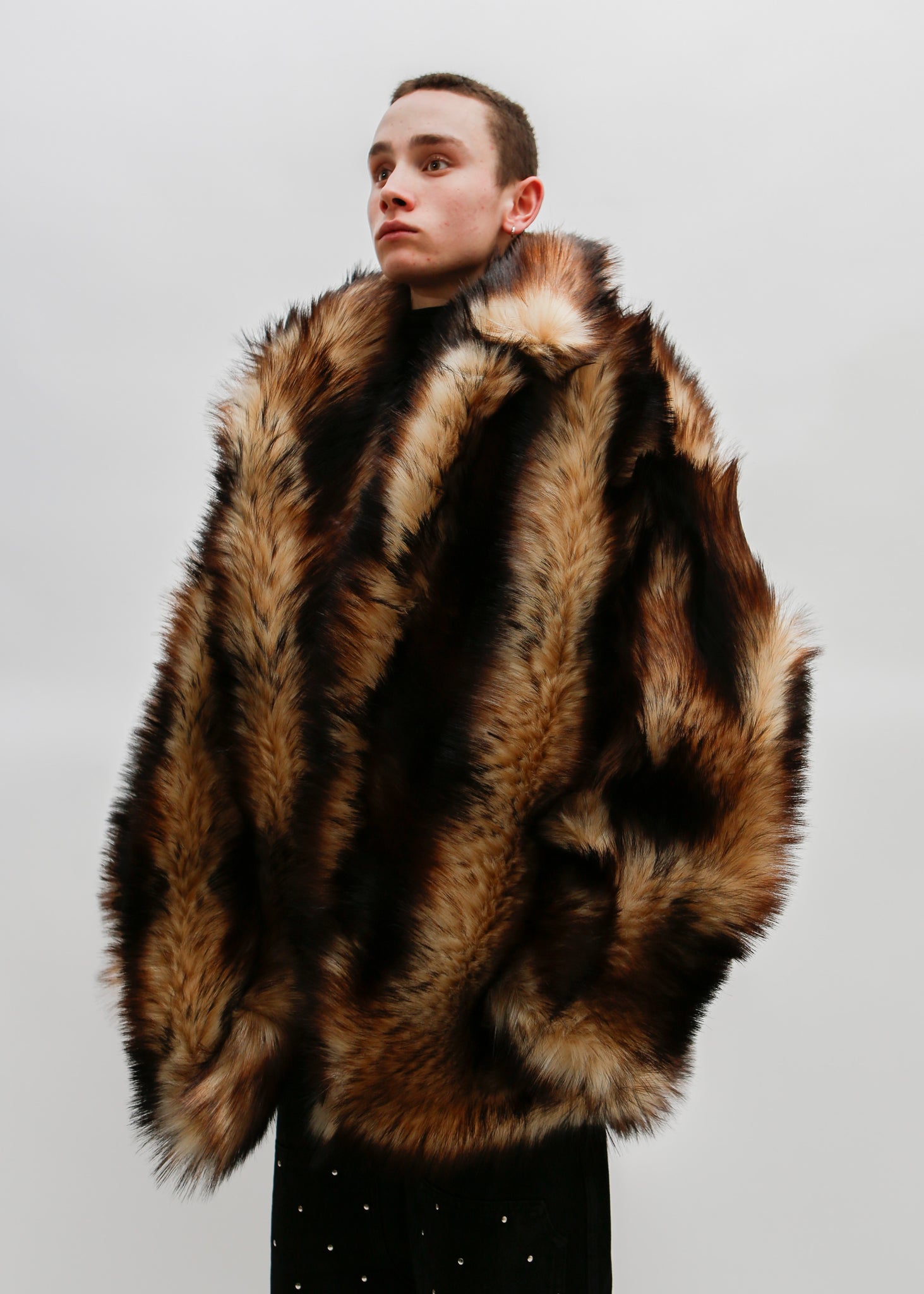 ROWS FAUX FUR COAT