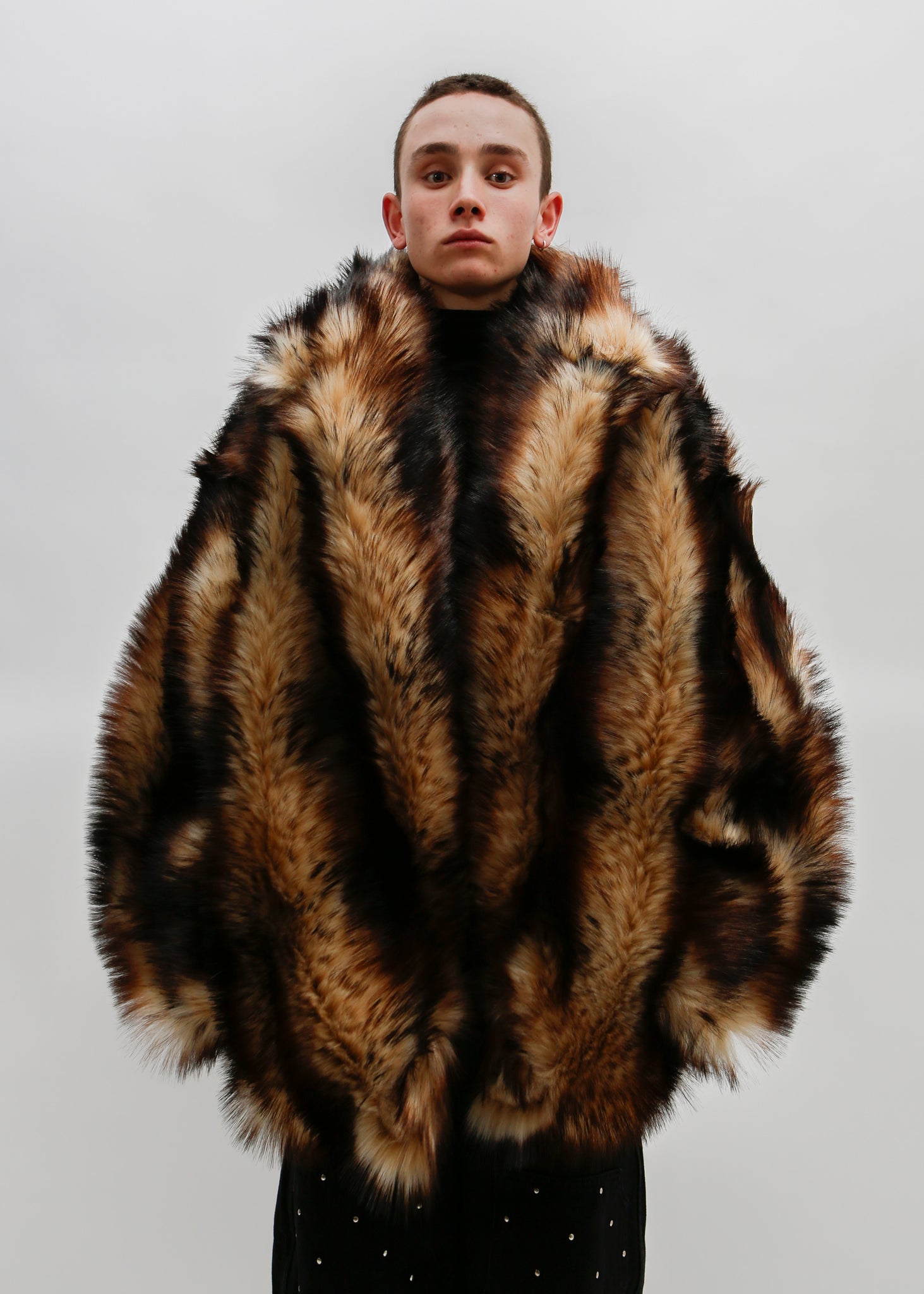 ROWS FAUX FUR COAT