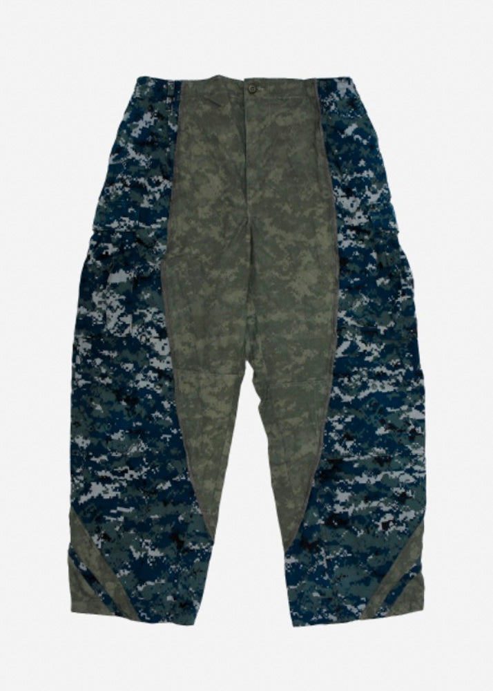 WESSON PANTS-BLUE CAMO