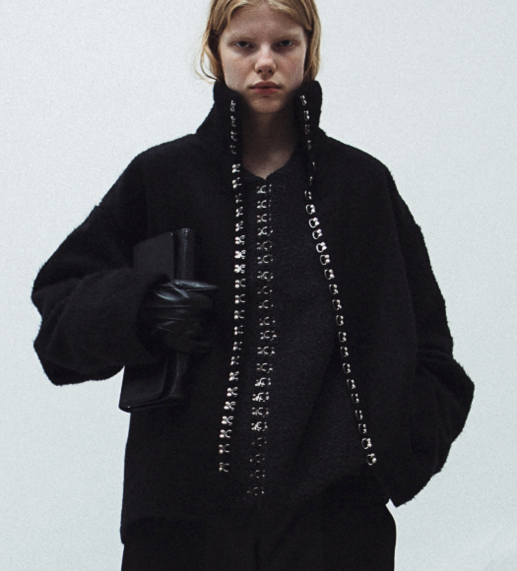 runway sample vest and jacket combo